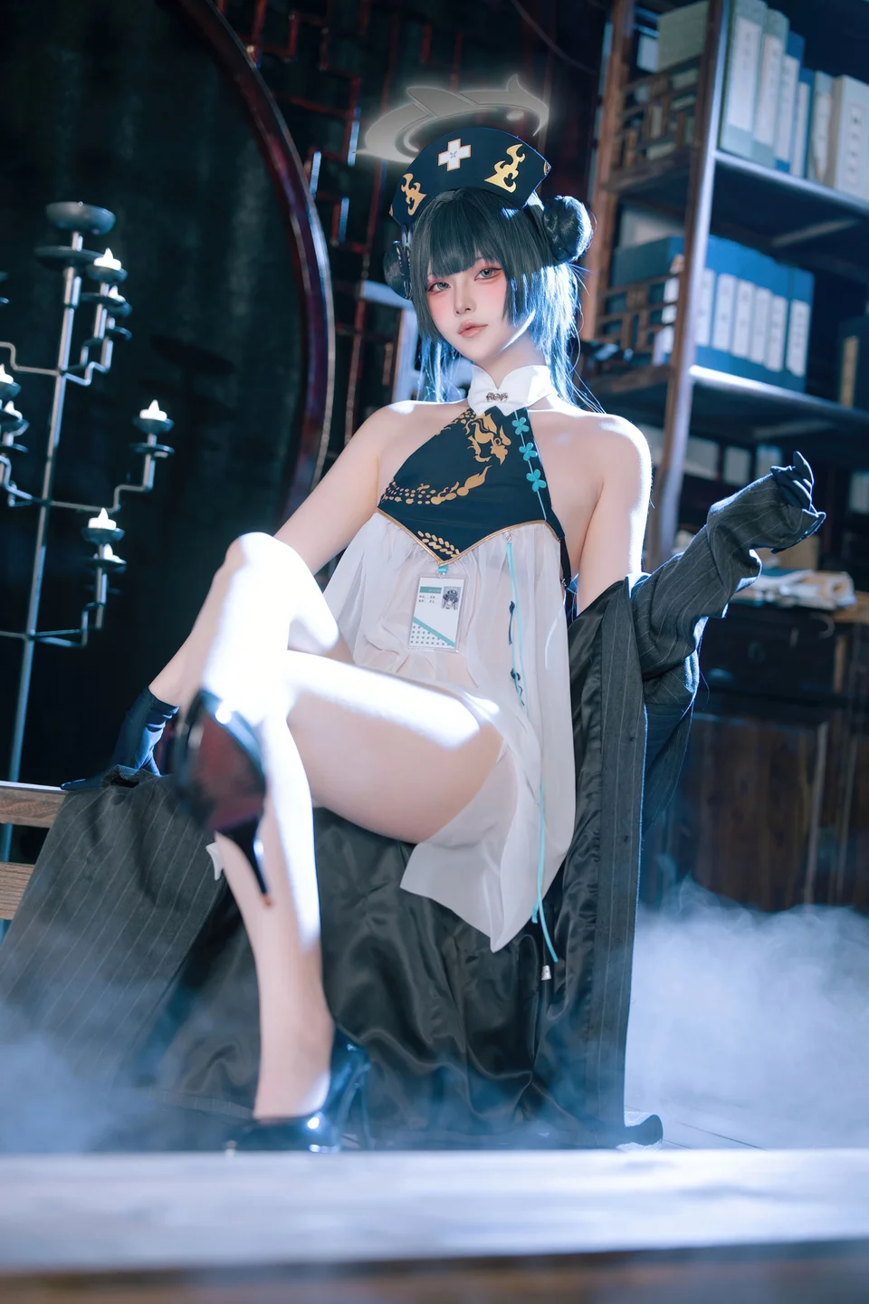 屿鱼 - No.079 蔚蓝档案·妃咲同人护士 [65P-358MB] tg@simisebaisi 【丝足阁】014.webp